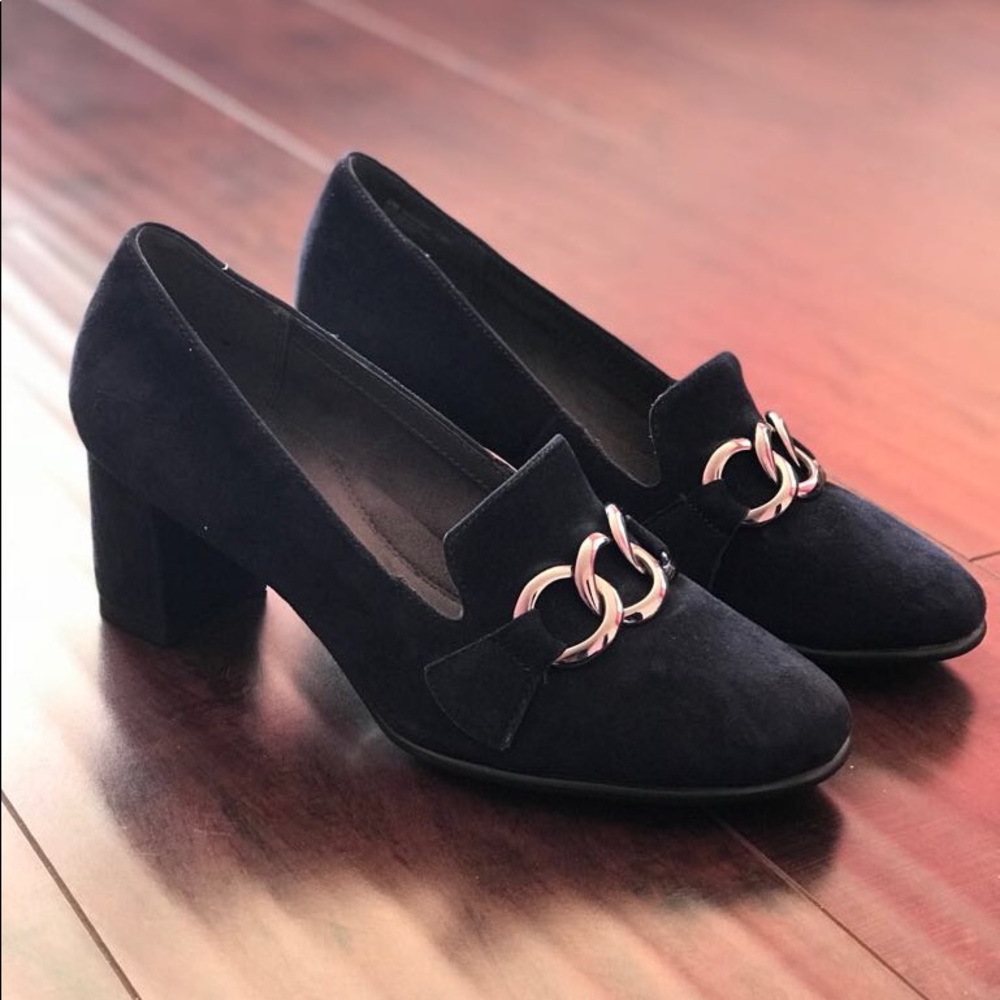 Blue Suede Aerosole Shoes